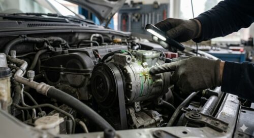 Awaria kompresora klimatyzacji w samochodzie – co musisz wiedzieć