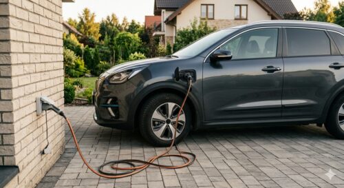 Jak ładować hybrydę plug-in (phev) z gniazdka domowego krok po kroku